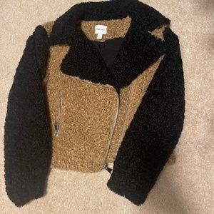 Nine West Faux Fur Jacket